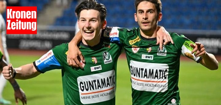 Meister! Ried ist zurück in der Bundesliga