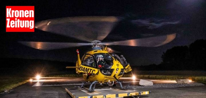 Nacht-Helikopter hob in 36 Tagen schon 21 Mal ab