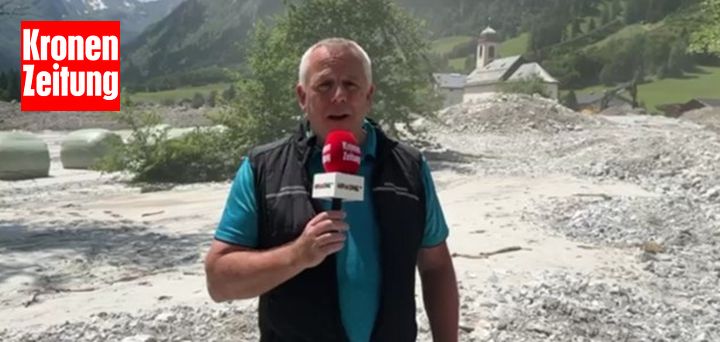 Emotional! Ex-Bürgermeister mit Unwetter-Ansprache